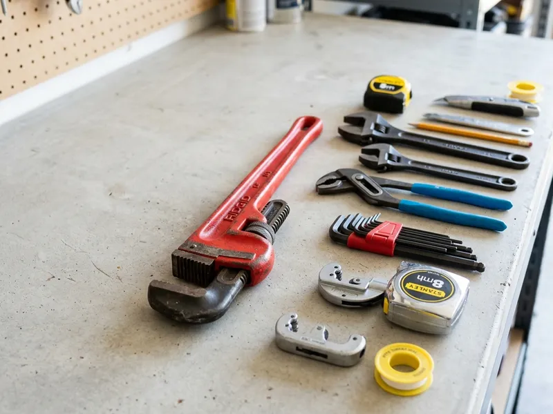 Professional plumbers in Honeygo, MD equipped with top-tier tools for residential and commercial plumbing services.